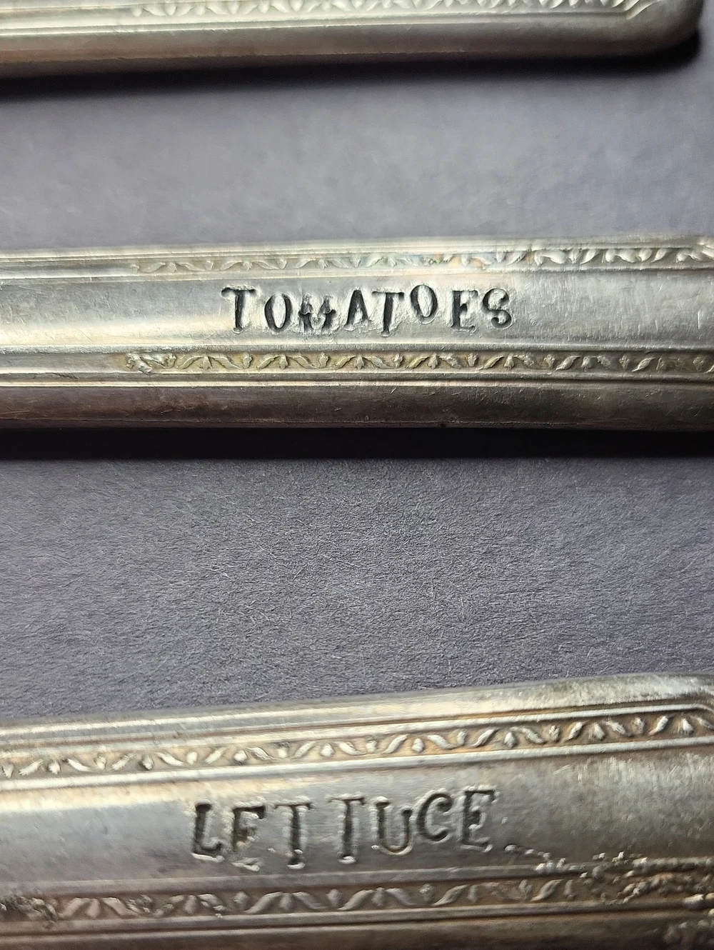 Vintage Silver-Plated Dinner Knife Set